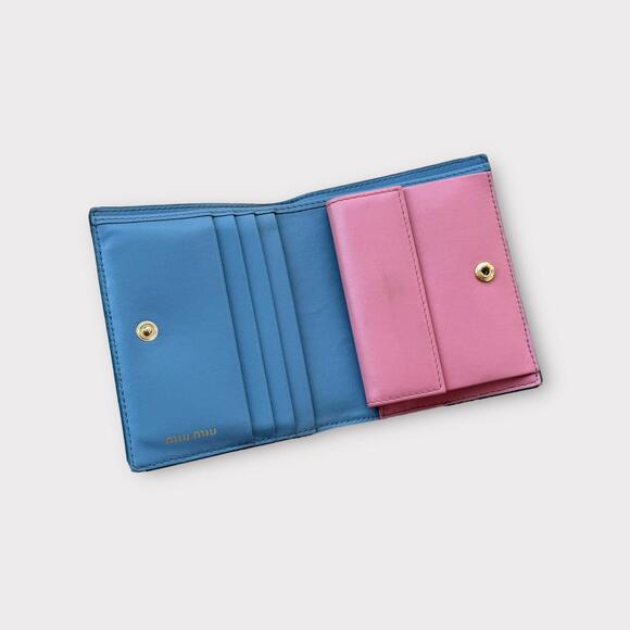 miu miu blue bow wallet - Picture 3 of 5